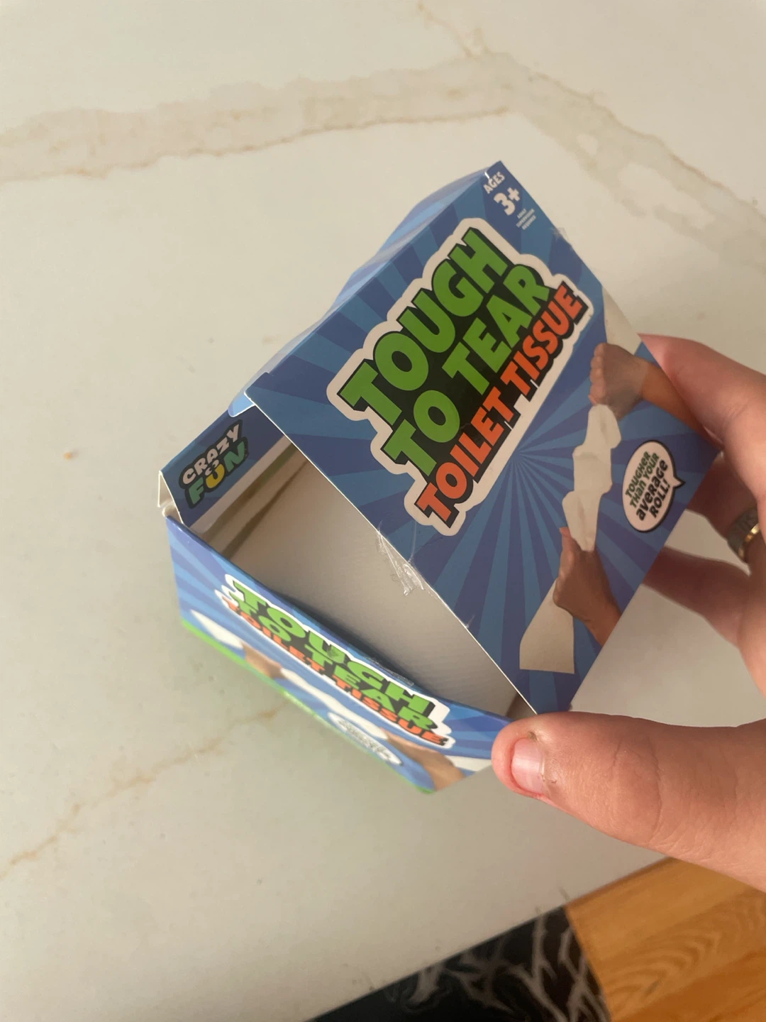 Crazy Fun Tough to Tear Toilet Tissue Gag Gift - photo 3