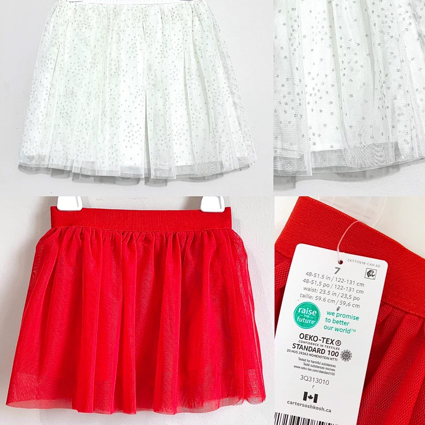 Kids Clothes Oshkosh Girls Tulle Tutu Skirt 🆕 4 Pieces for $25