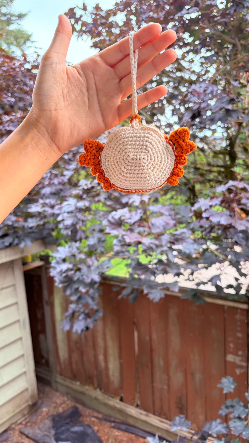 Crochet crab pouch - photo 2