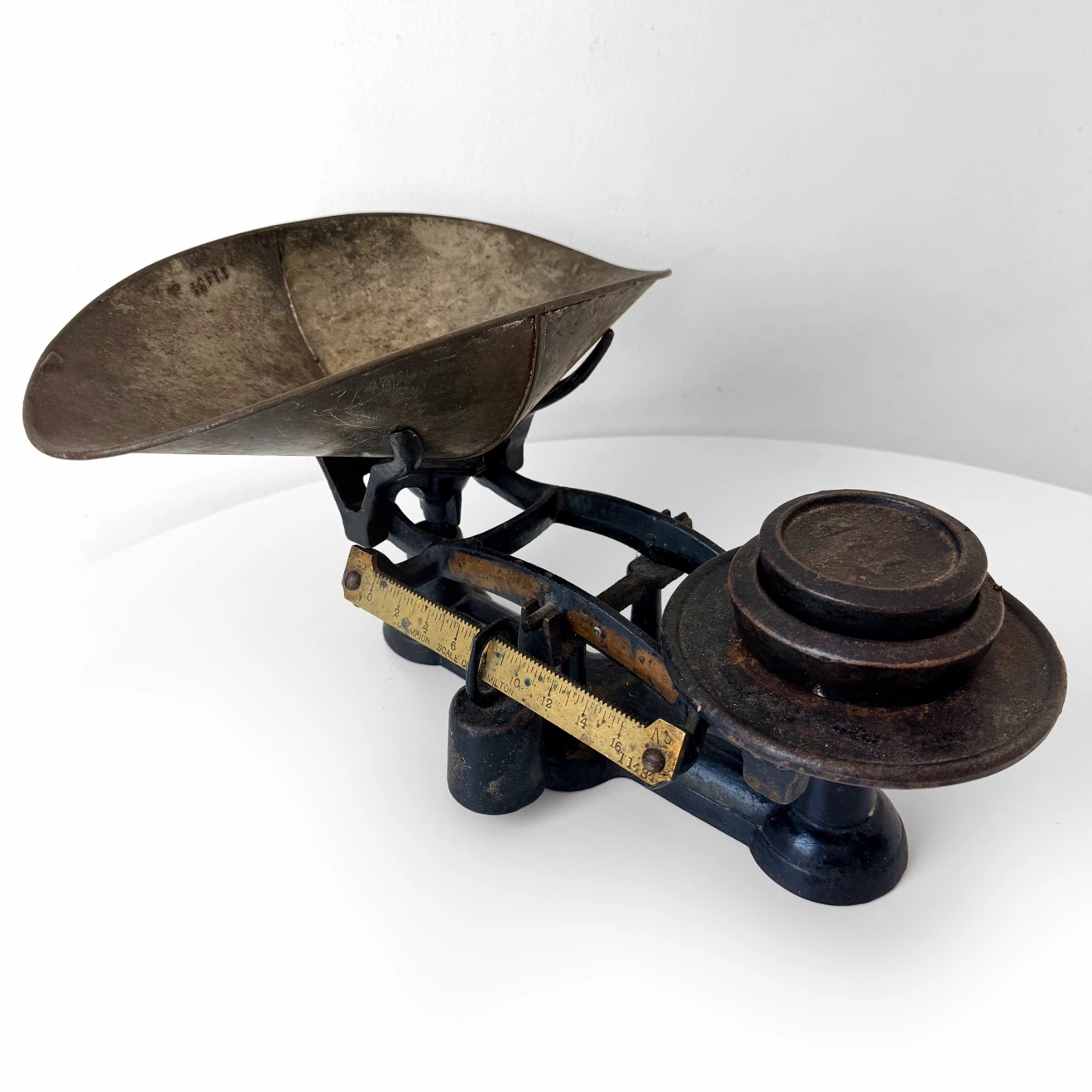Antique Countertop Mercantile Balance Scale