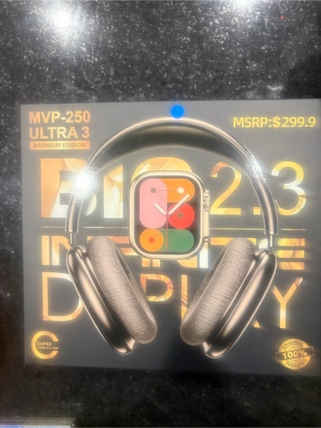 Smart watch  and headphones