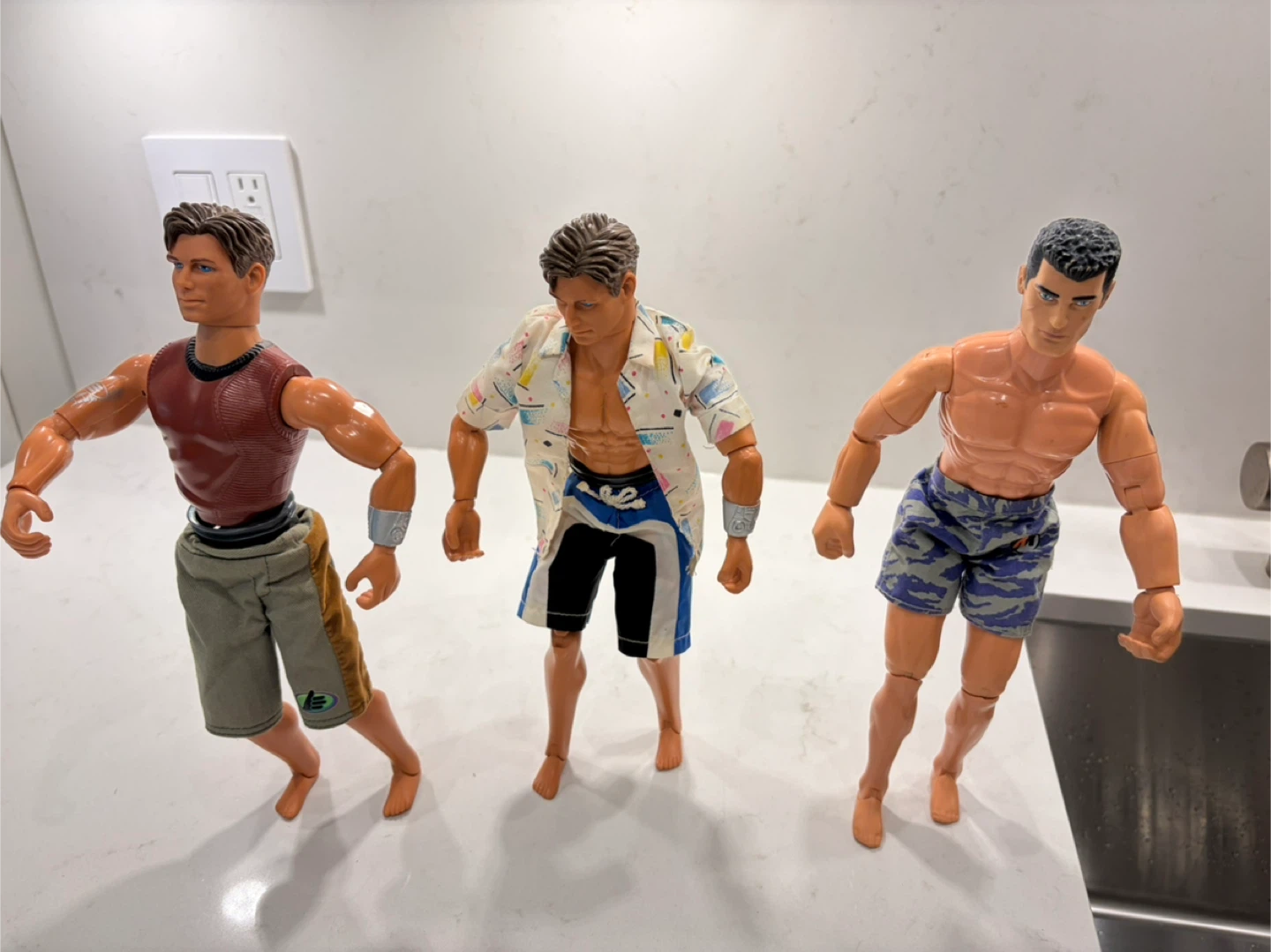 Set of 3 Vintage 1998 Mattel Action Figures - photo 2