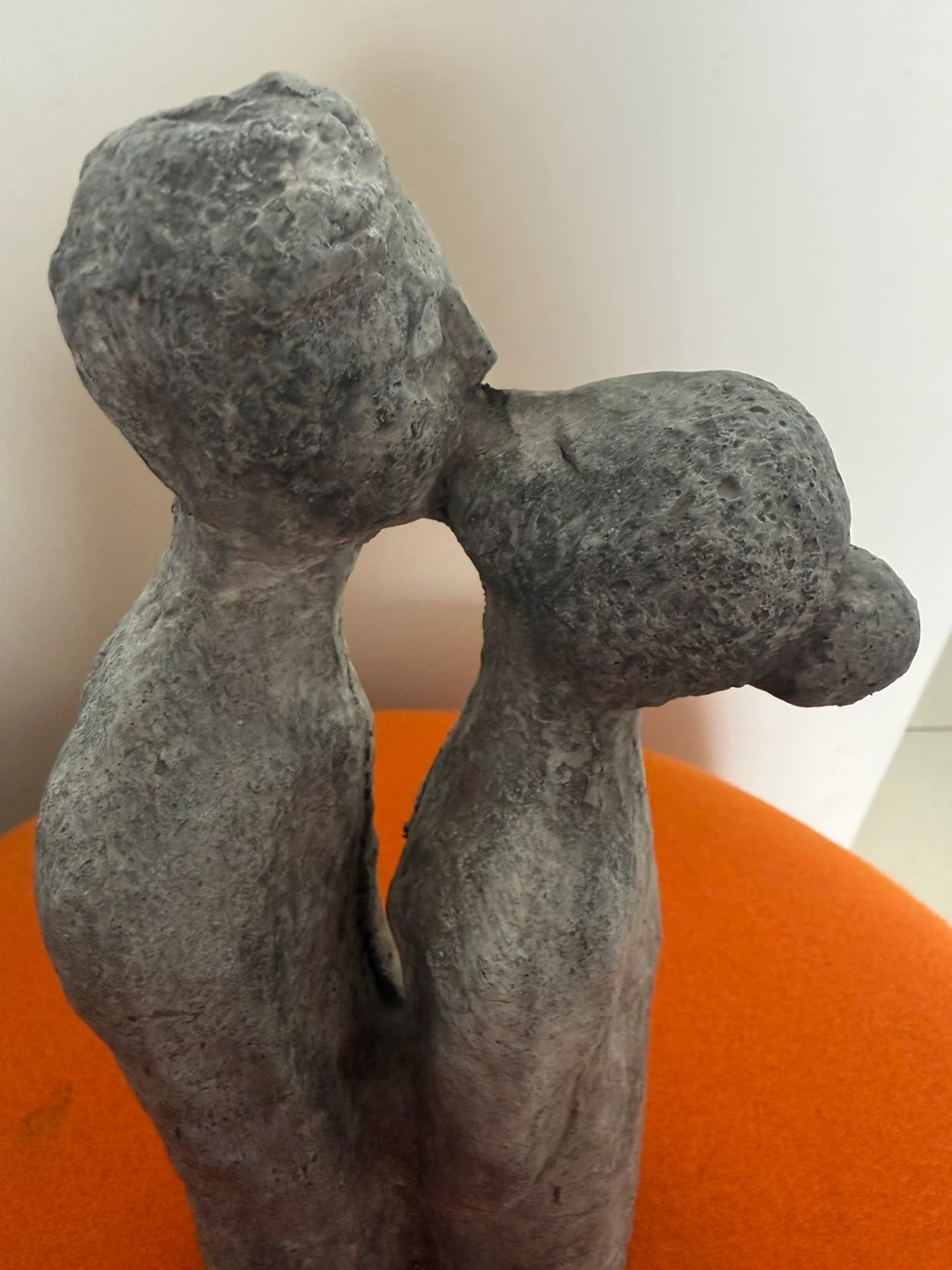 Abstract stone couple sculpture - photo 2