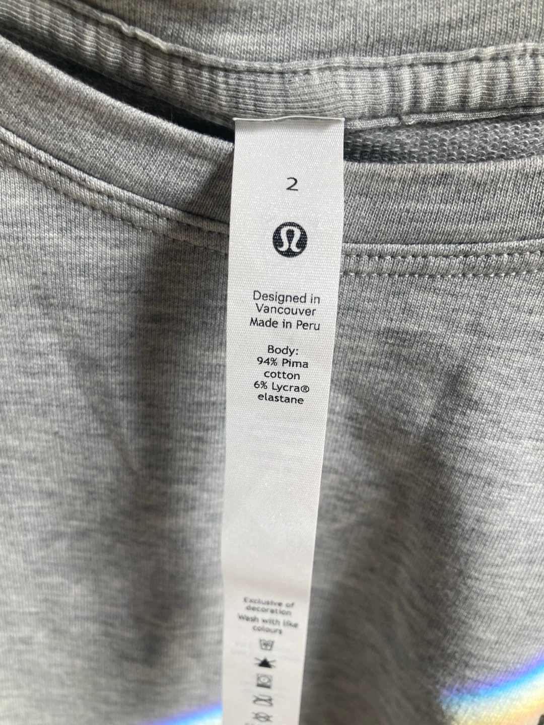 Lululemon crop tee - photo 4