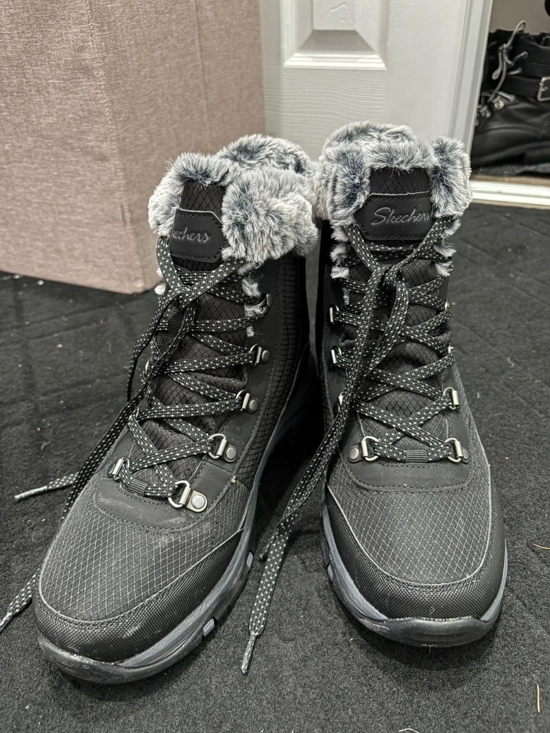 Skechers Trego-Stormie Boots Black Size 8.5 - photo 2