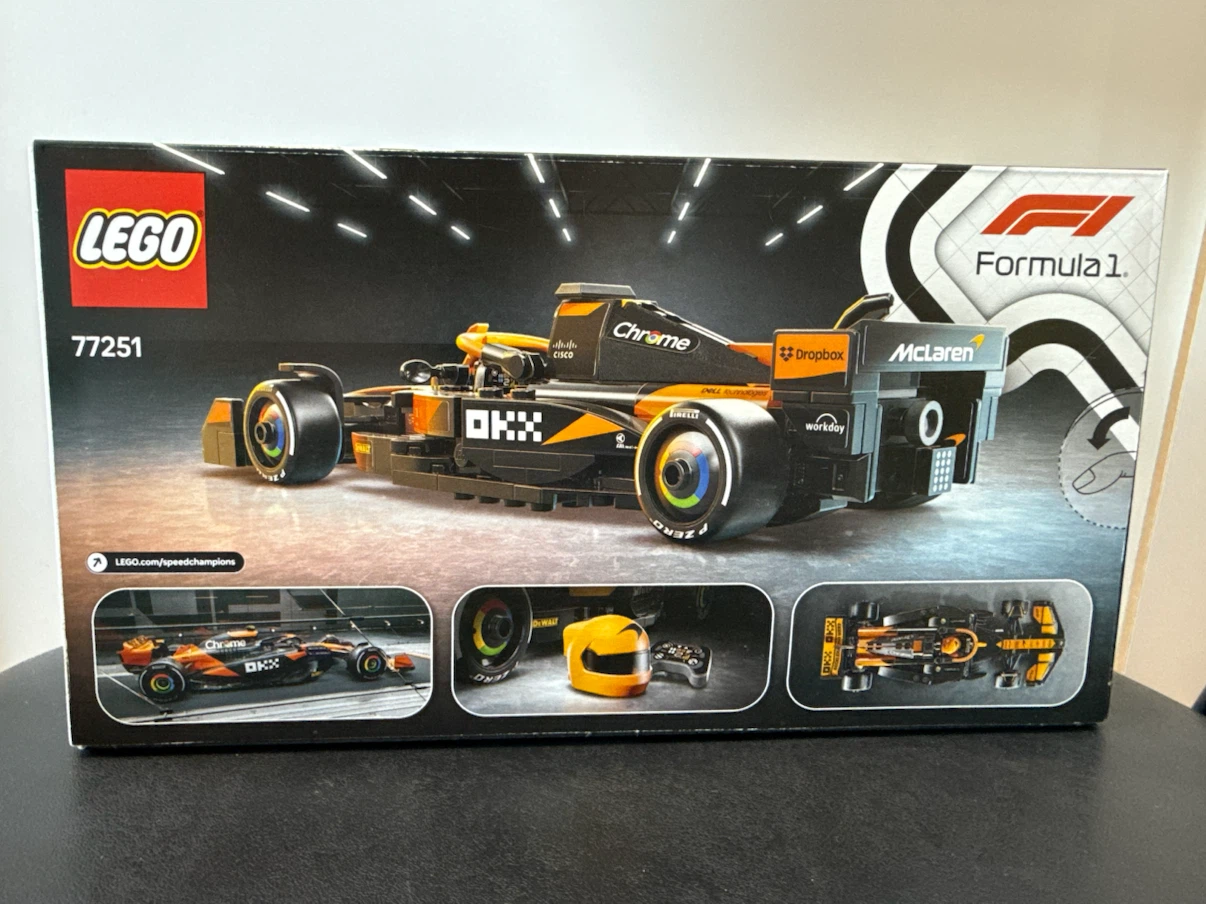 LEGO Speed Champions McLaren F1 Team MCL38 77251 - photo 2
