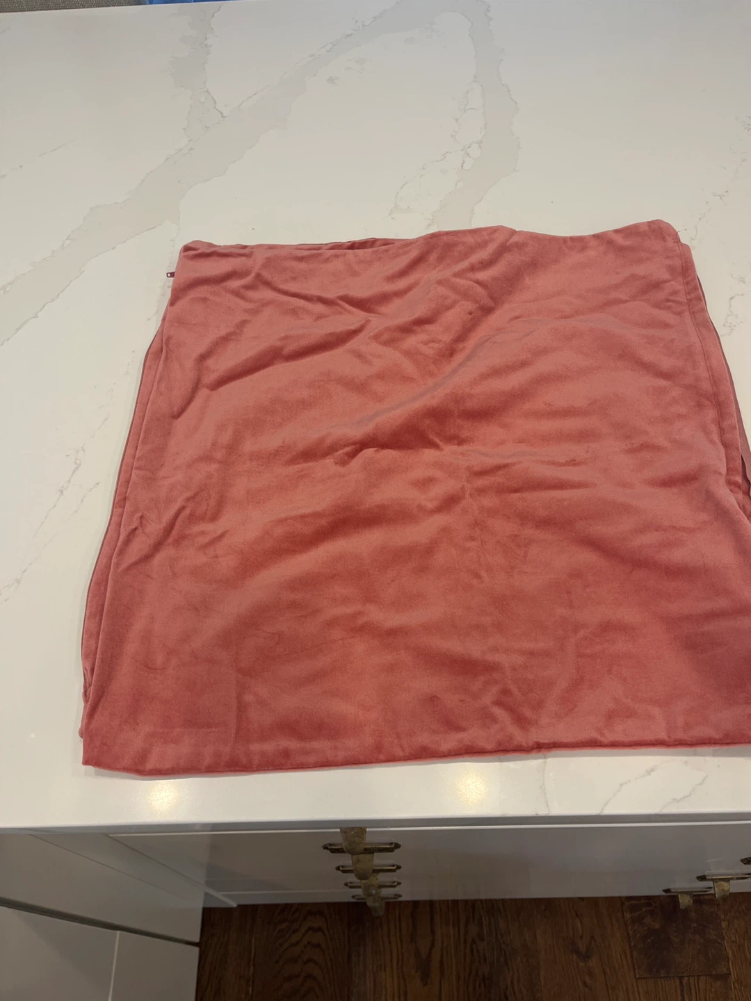 Pink Velvet Cushion Cover