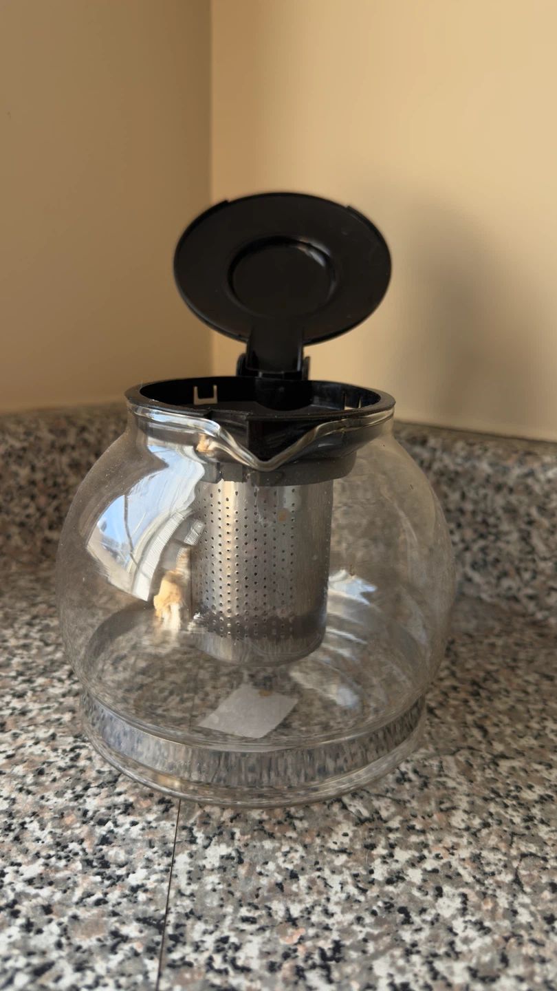 Glass Teapot with Stainless Steel Infuser - photo 3