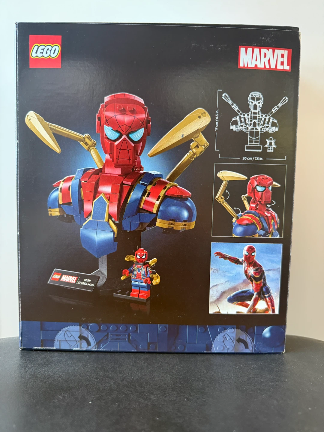 LEGO Marvel Iron Spider-Man Bust 76326 - photo 2