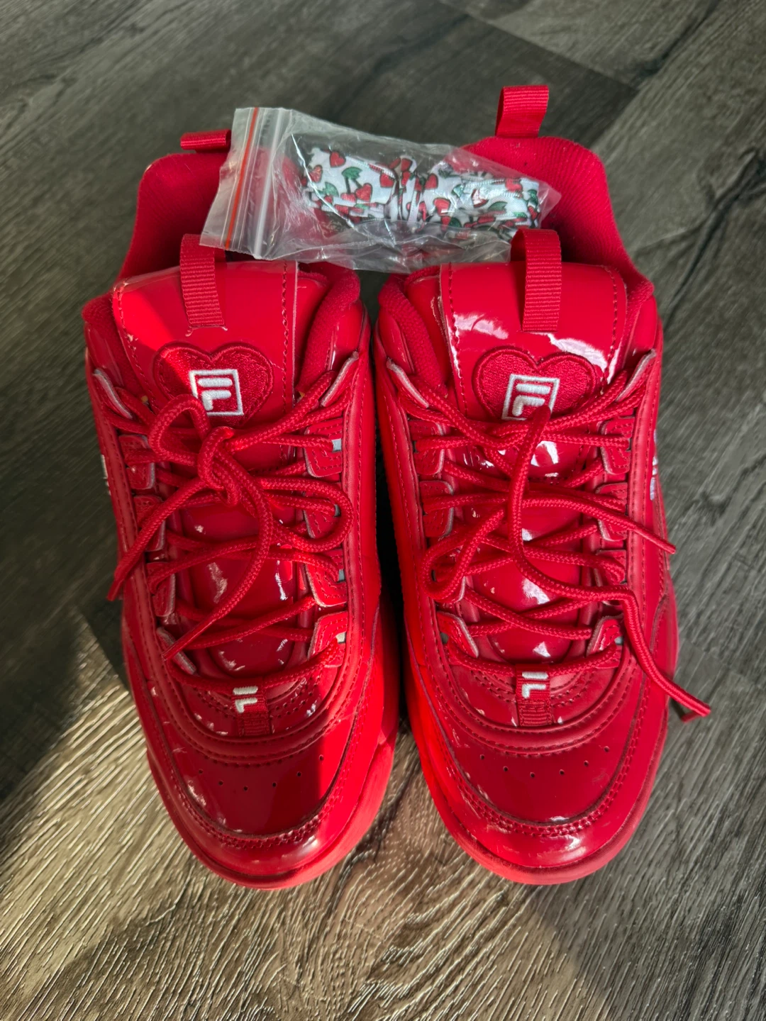 FILA Disruptor II Heart Limited Edition – Women’s Size 8 - photo 2