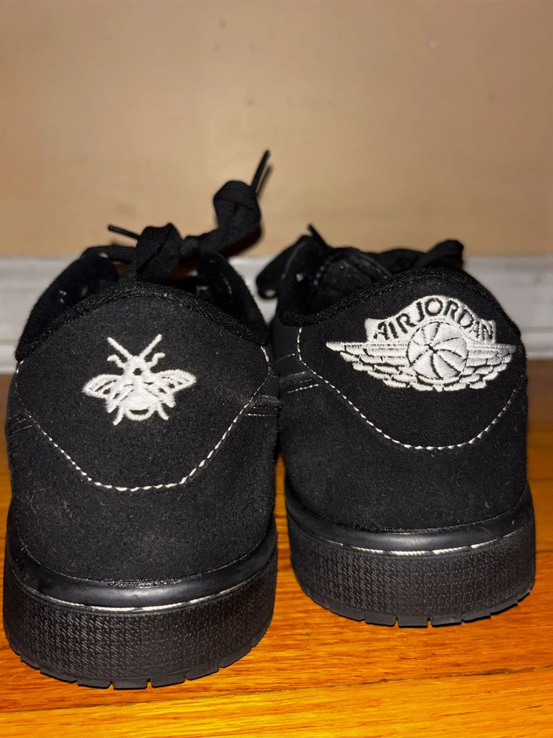 Travis Scott x Air Jordan 1 Low Black Phantom - photo 4