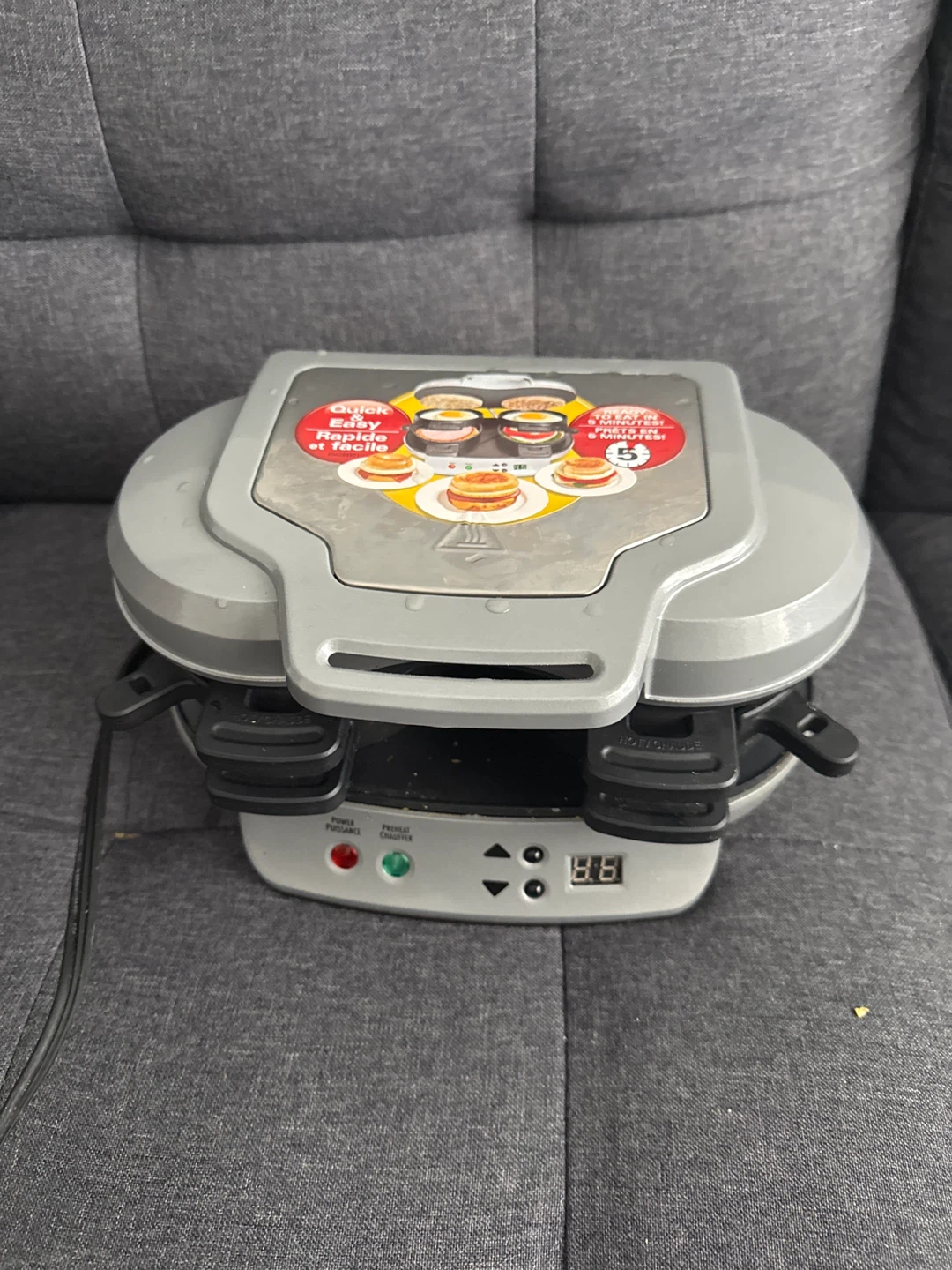 Dual Breakfast Sandwich Maker
