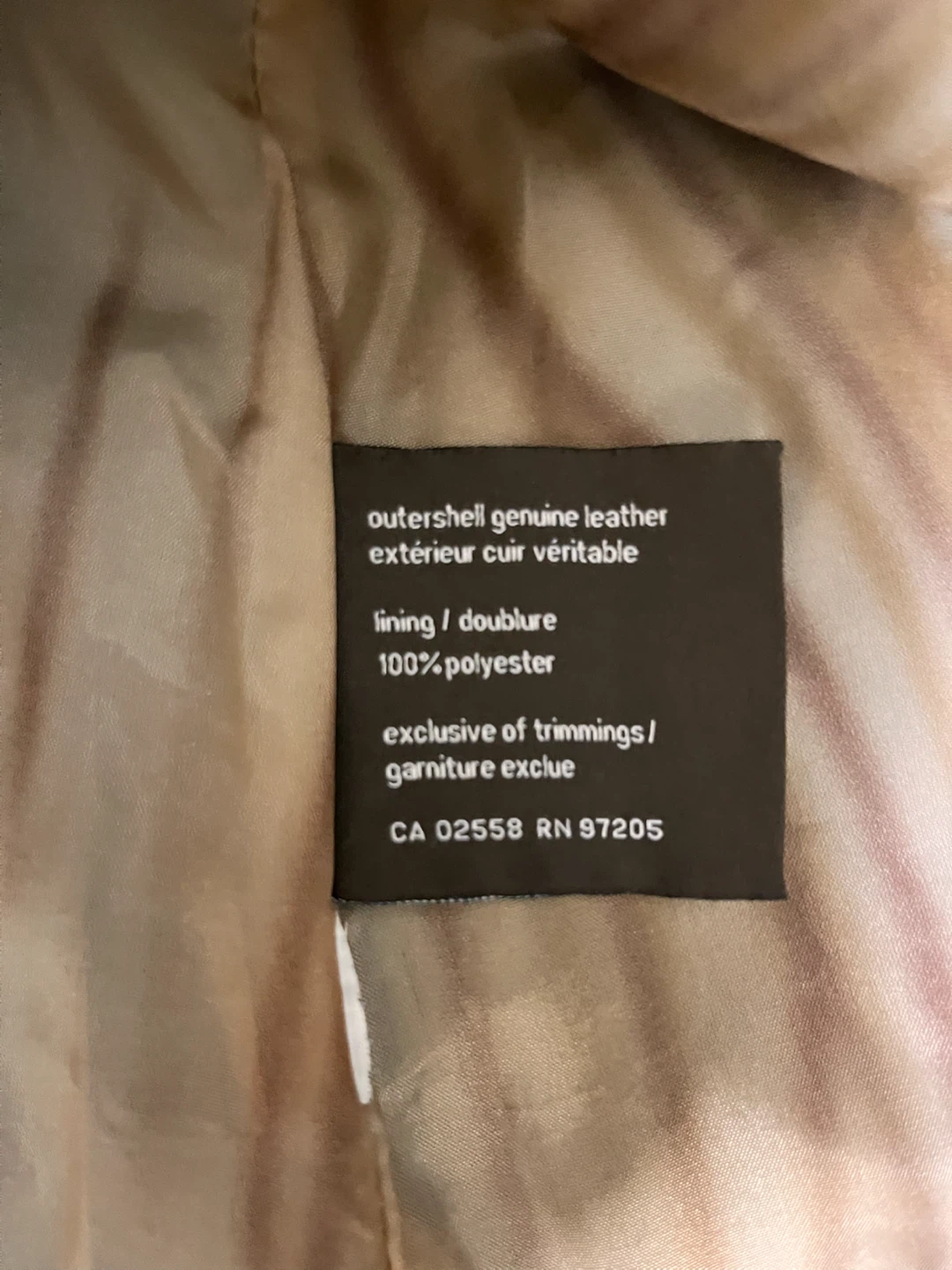 Brown Danier Genuine Leather Jacket - photo 2