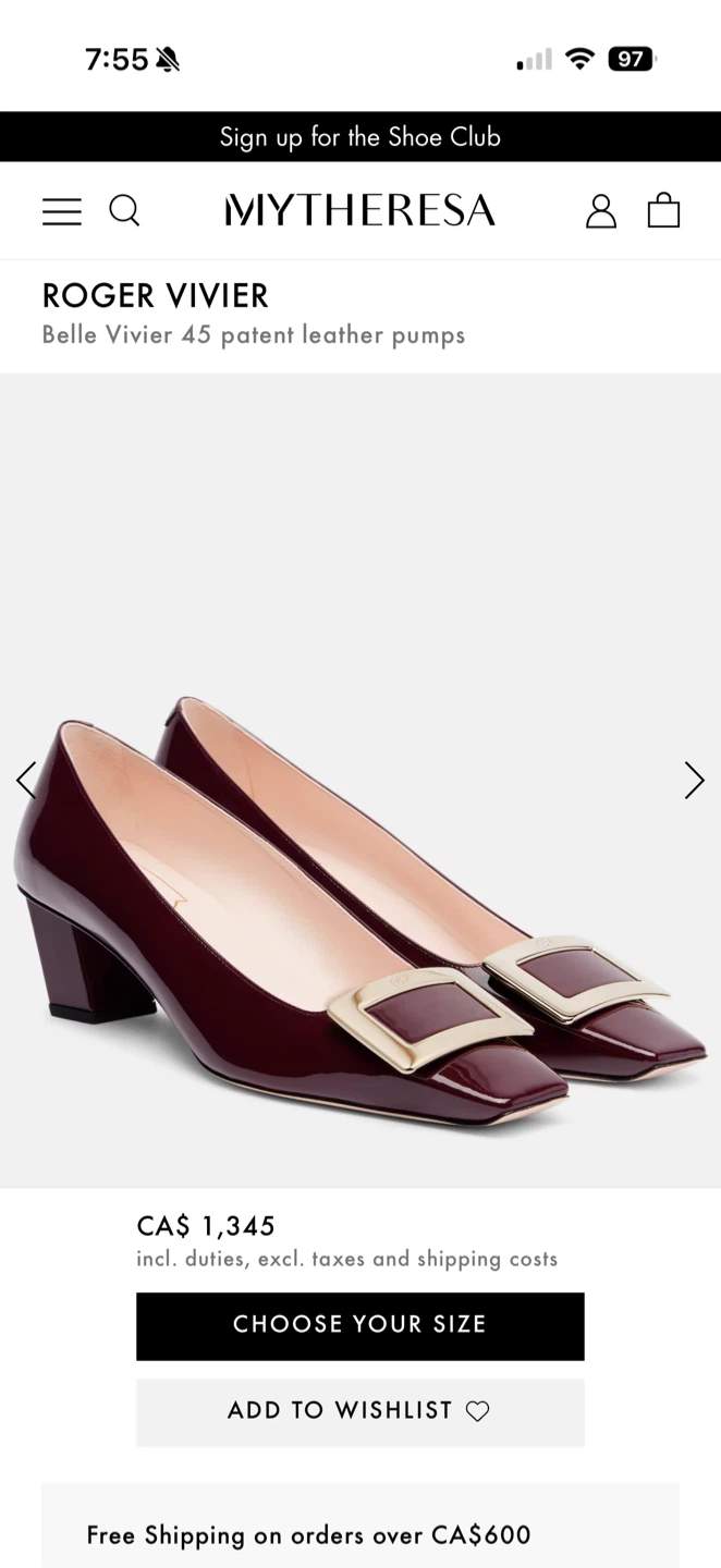 Roger Vivier Belle Vivier Patent Pumps - photo 2