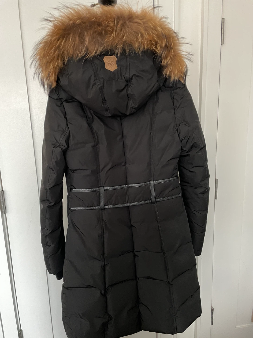 Mackage Black Down Coat with Fur Hood - photo 3