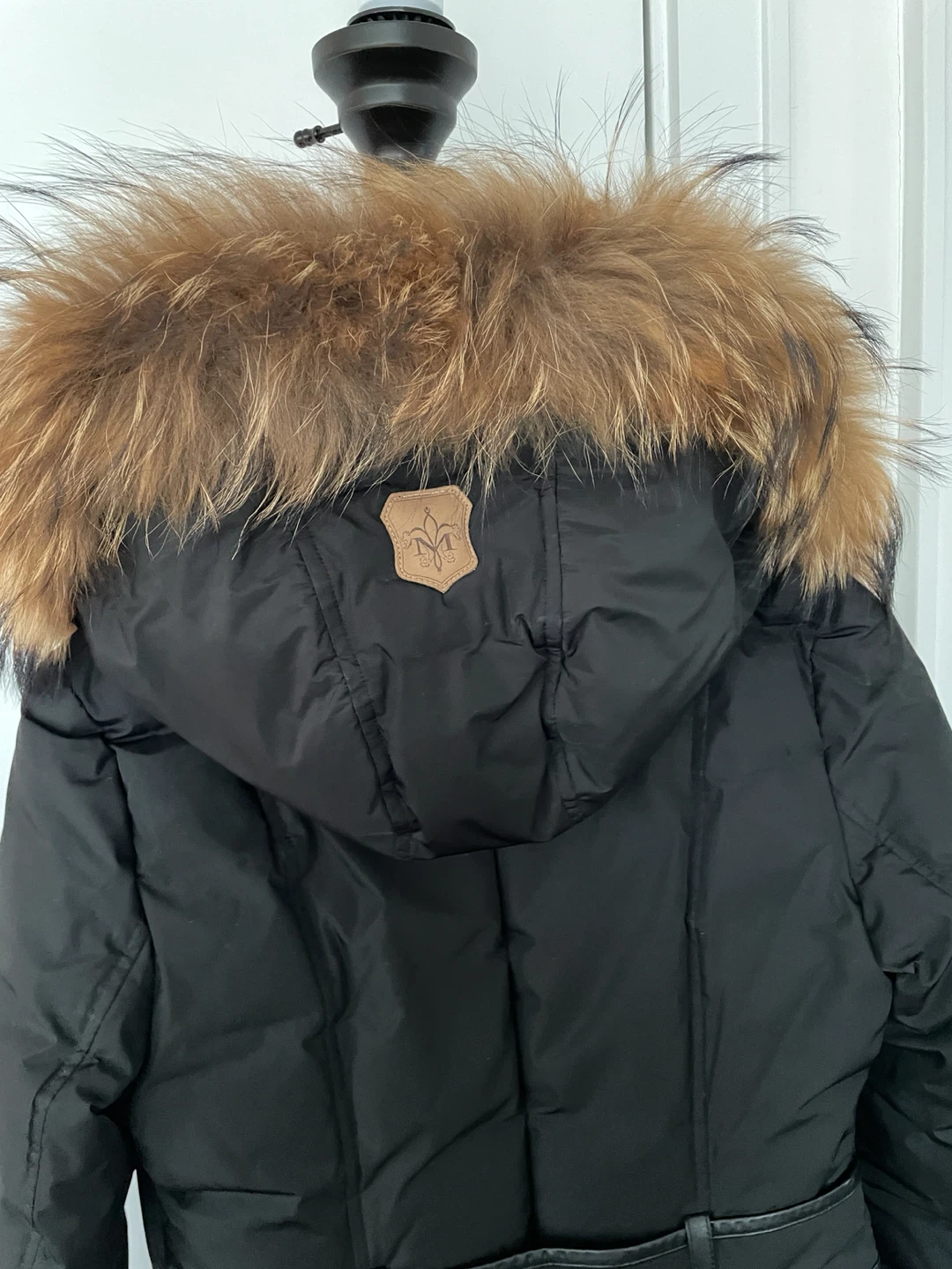 Mackage Black Down Coat with Fur Hood - photo 4
