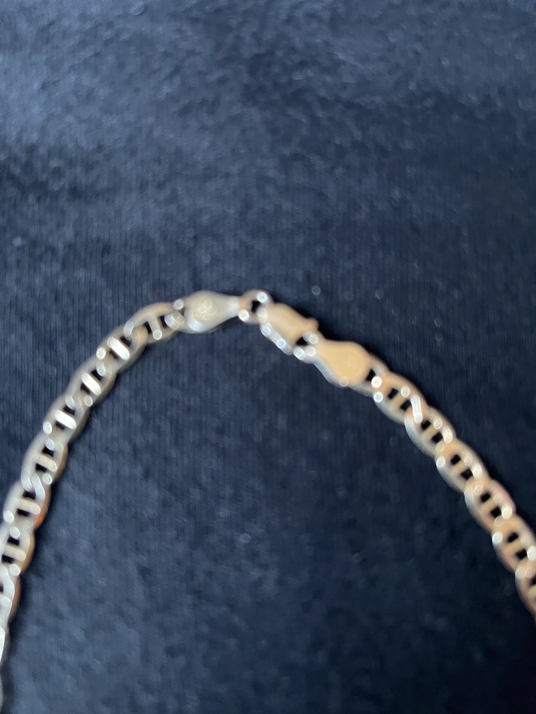 Two Gold Mariner Chain Necklaces - photo 2