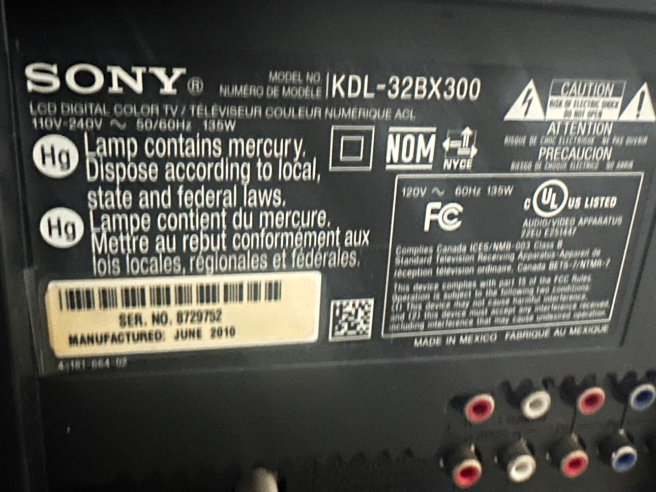 Sony Bravia KDL-32BX300 32 inch Television - photo 2