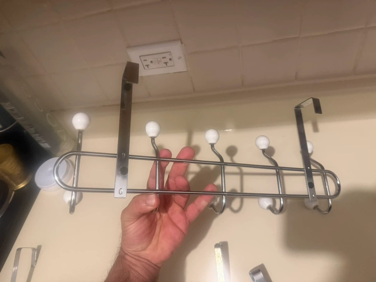 Over-the-Door Metal Hook Hangers - photo 2