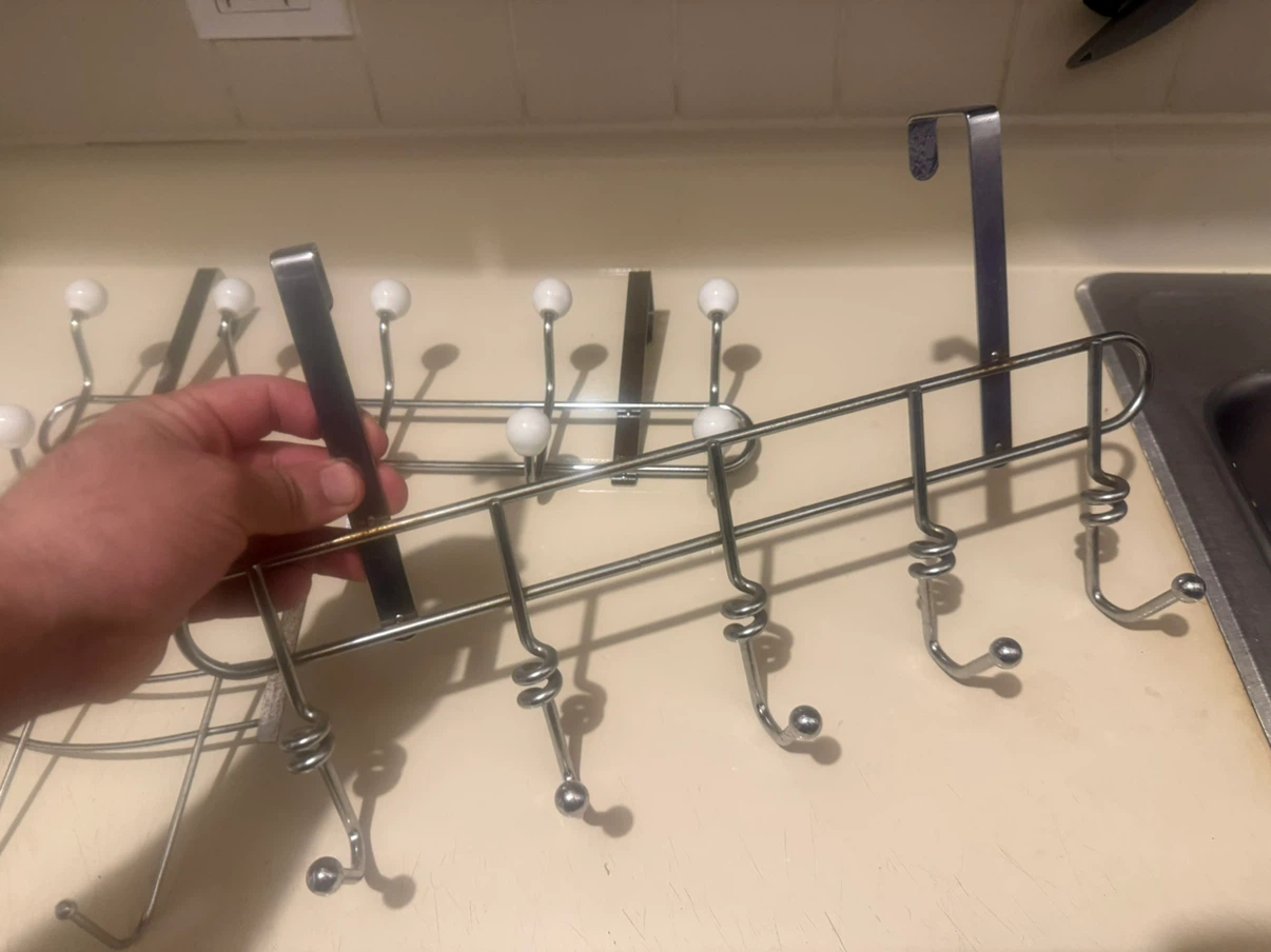 Over-the-Door Metal Hook Hangers - photo 3