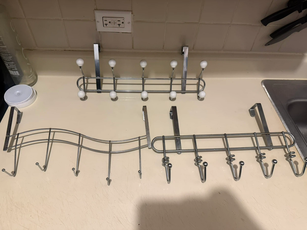 Over-the-Door Metal Hook Hangers - photo 5