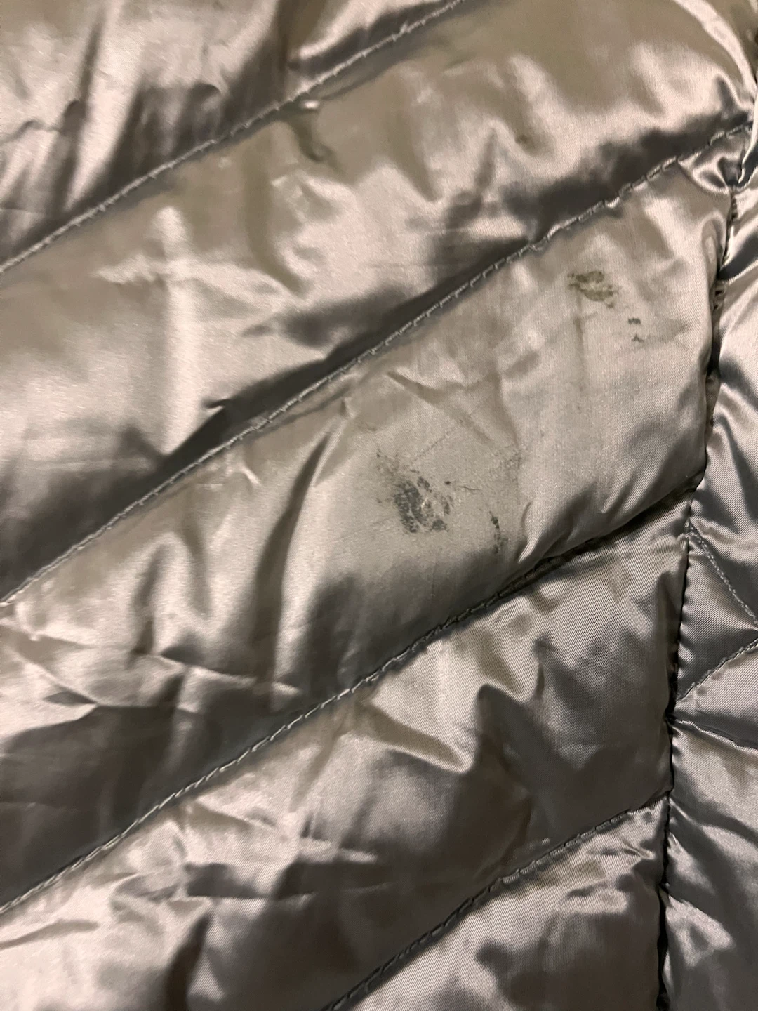 bebe Grey Quilted Puffer Jacket - photo 5