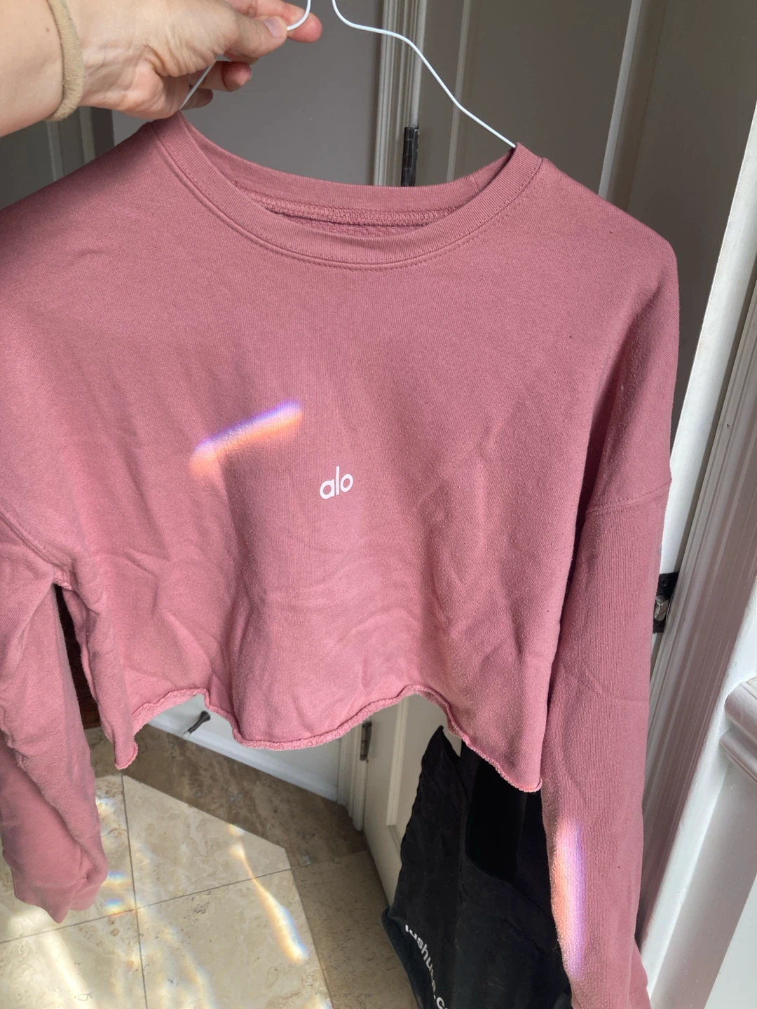 Alo crop sweater