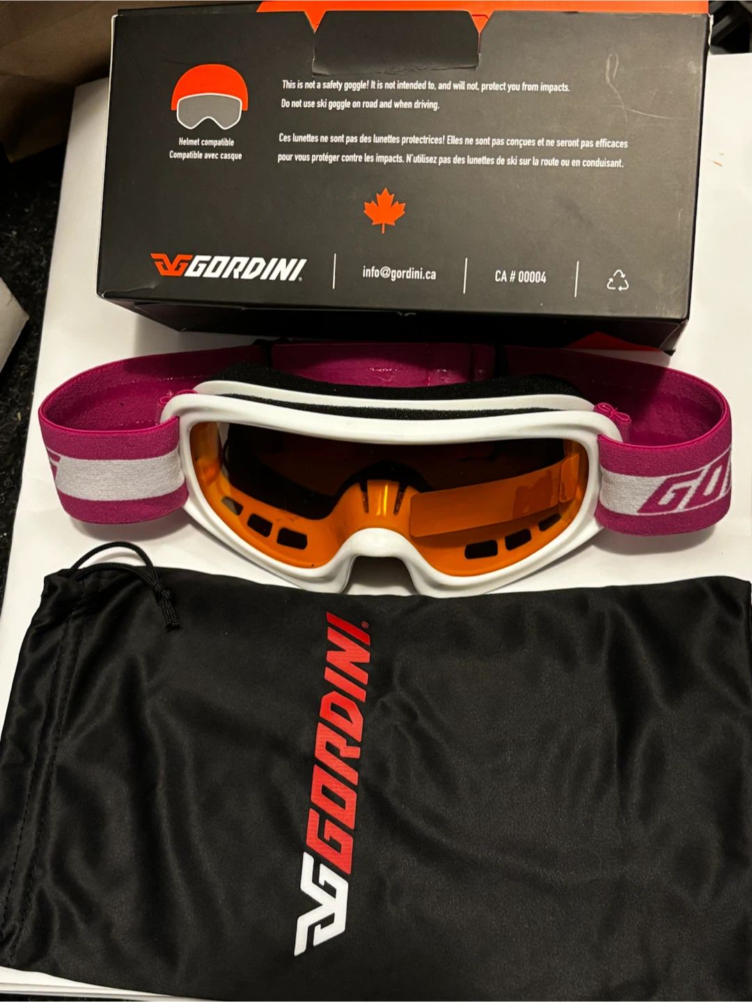 [BRAND NEW] Gordini Framed Junior Ski Goggles