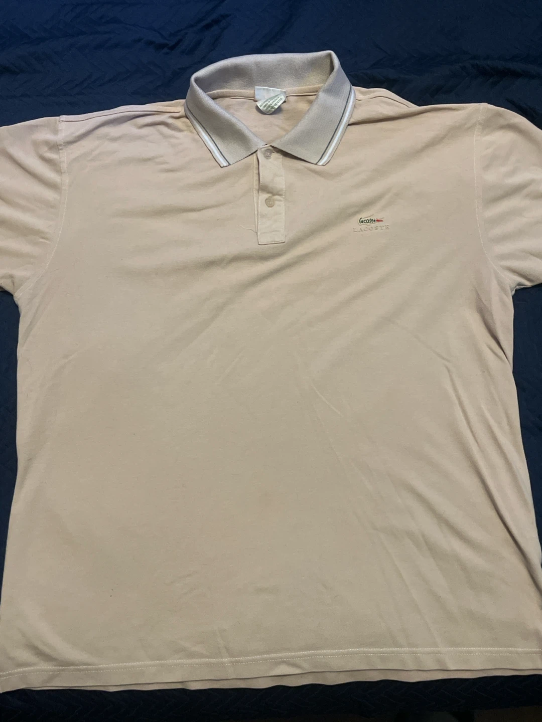 Lacoste Polo Shirt Beige XL