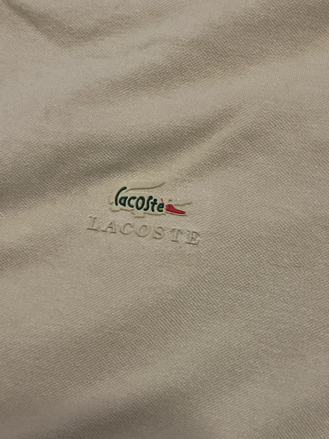 Lacoste Polo Shirt Beige XL - photo 2