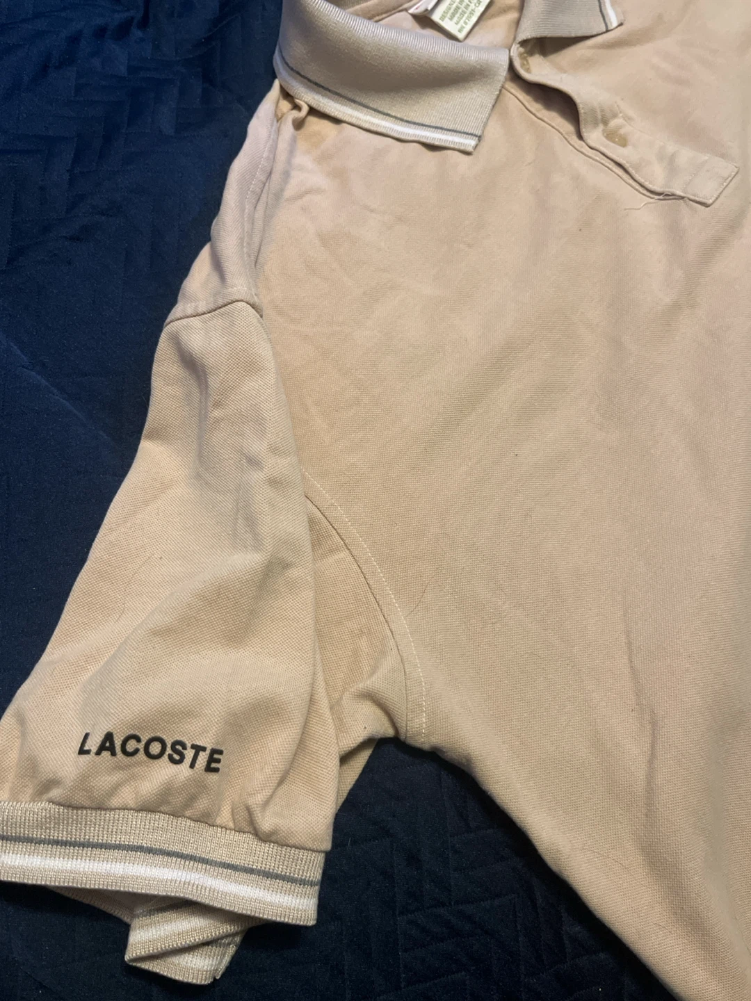 Lacoste Polo Shirt Beige XL - photo 4