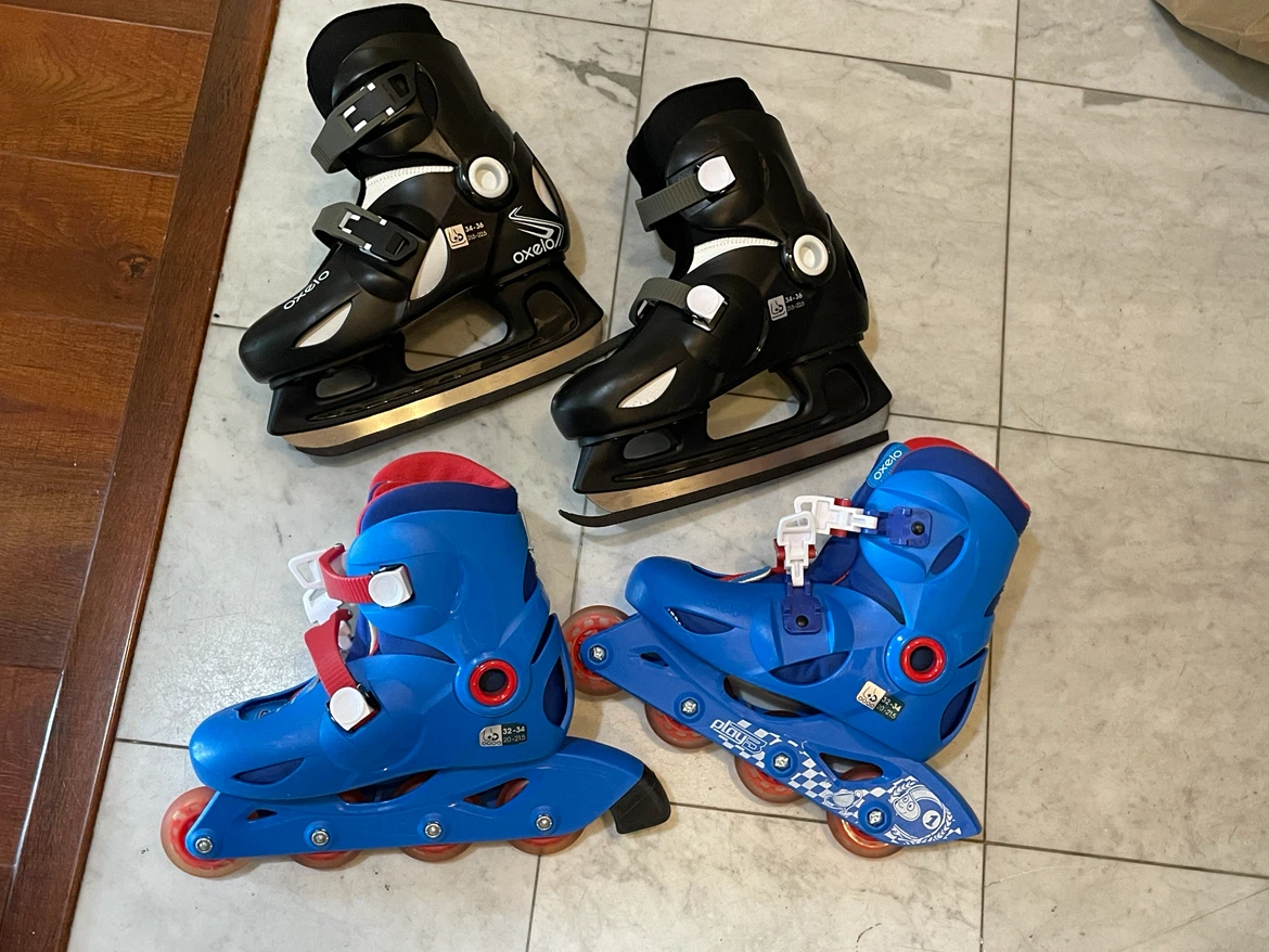Kids Rollerblades + ice skates - photo 5