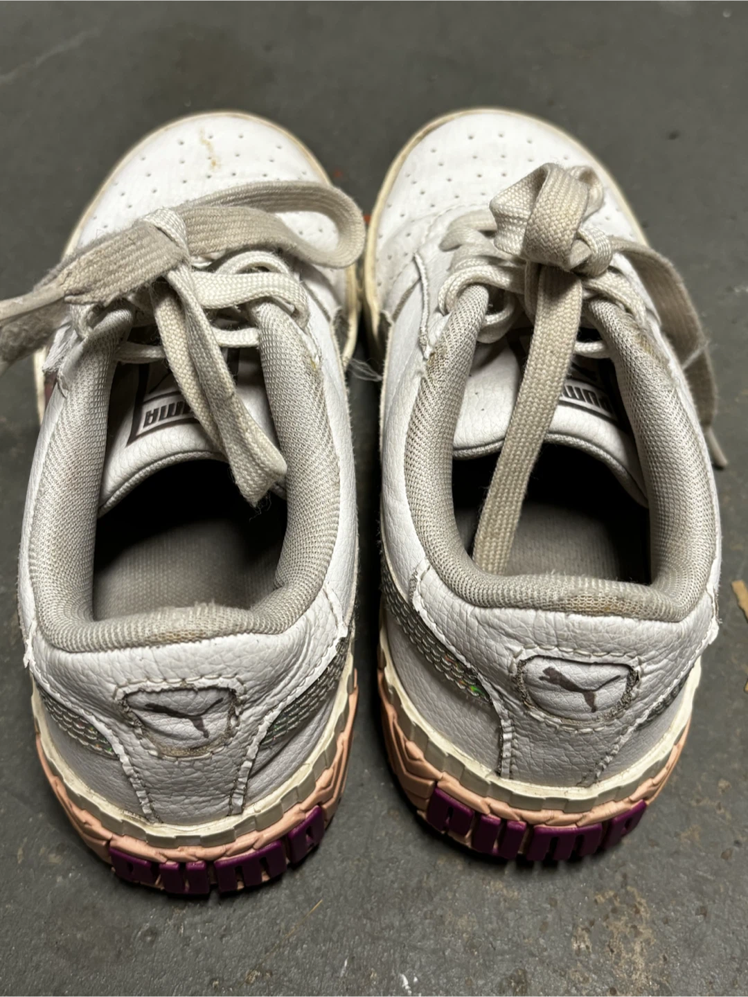 Puma white sneakers - photo 3