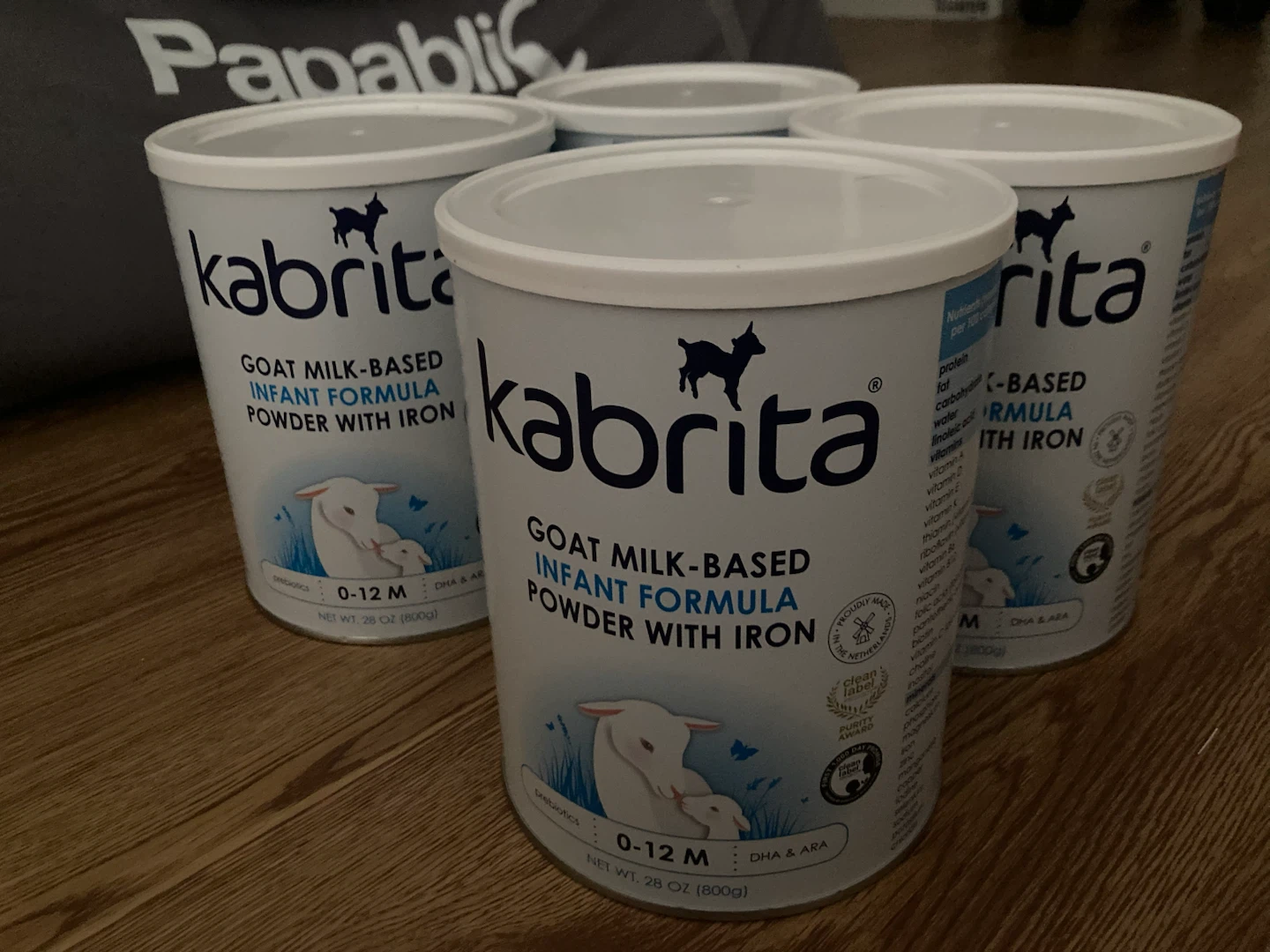 4 Cans Kabrita Goat Milk-Based Infant Formula 28oz 4packs