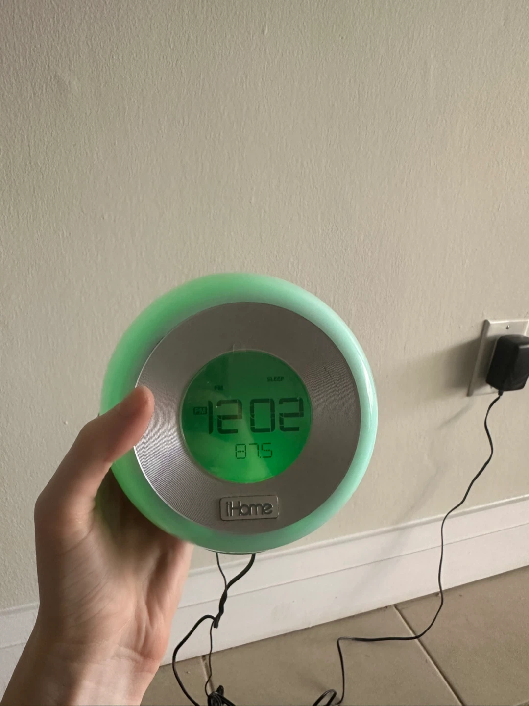 iHome Color-Changing Alarm Clock