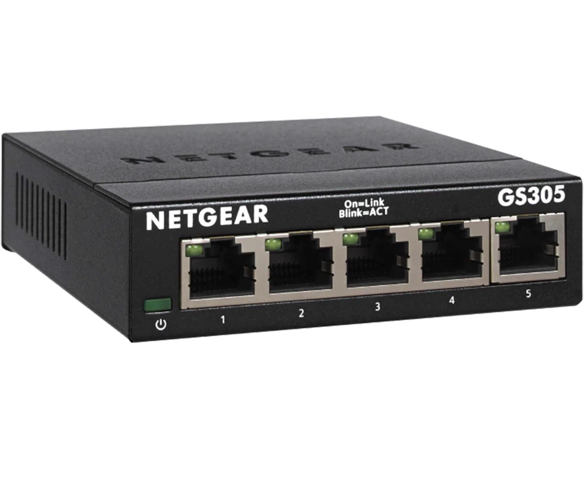 Netgear GS305 5-Port Gigabit Ethernet Switch