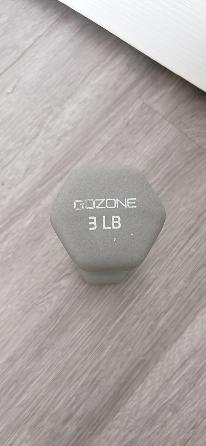 GoZone 3 lb (1.4 kg) Neoprene Dumbbell - photo 4