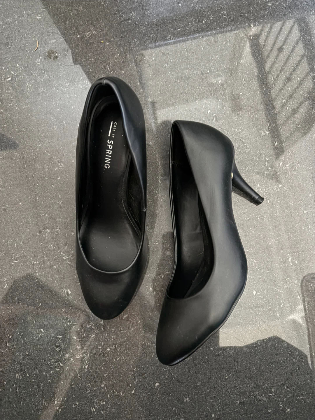 Call It Spring Black Pumps