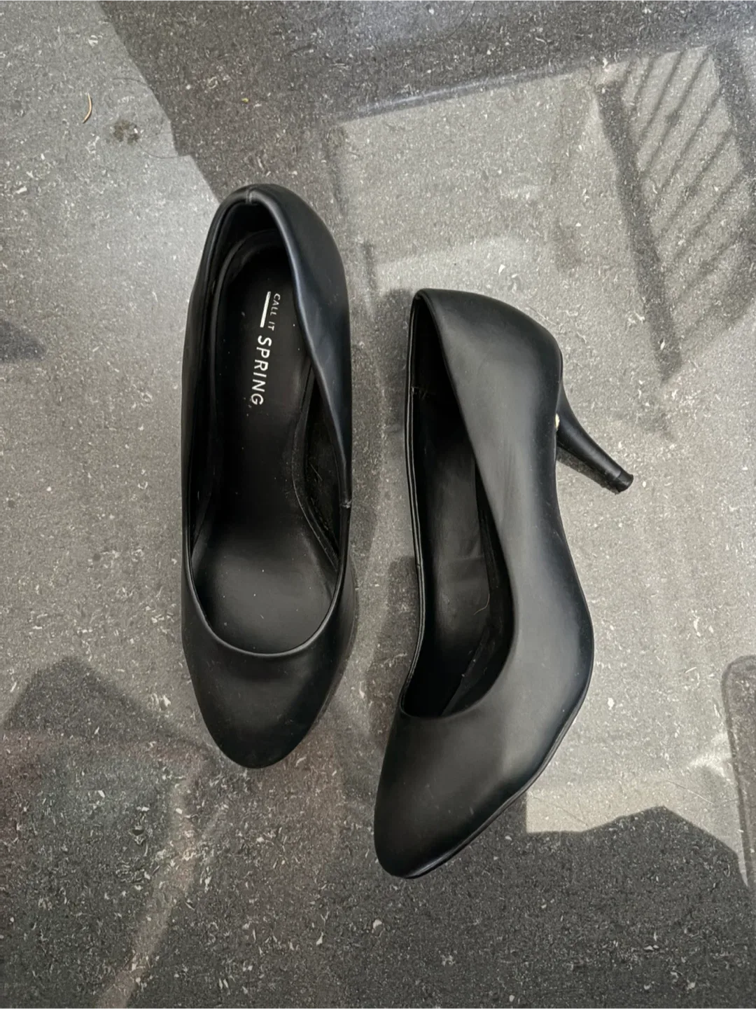 Call It Spring Black Pumps