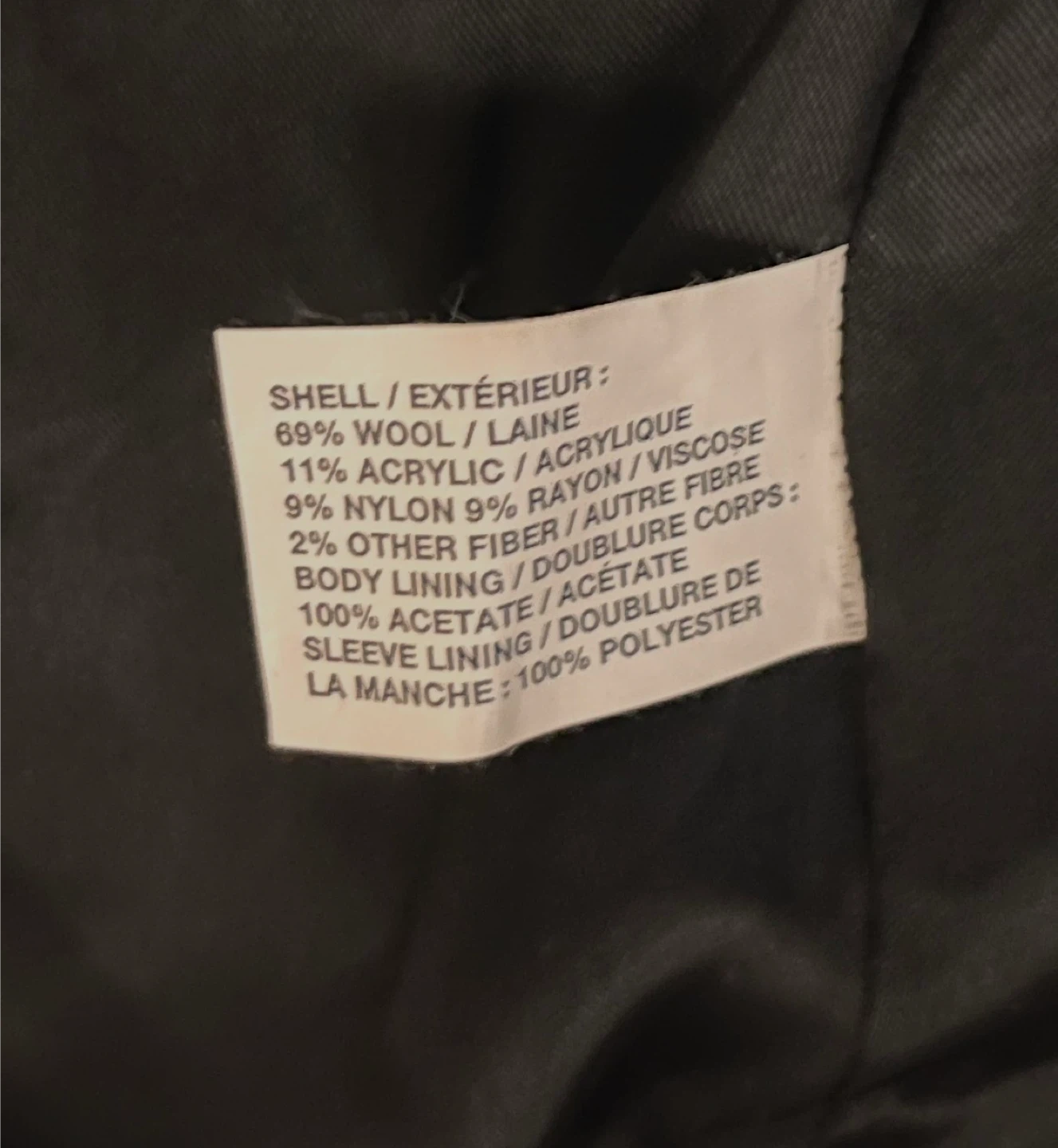 Gap Black Wool Blend Blazer - photo 3