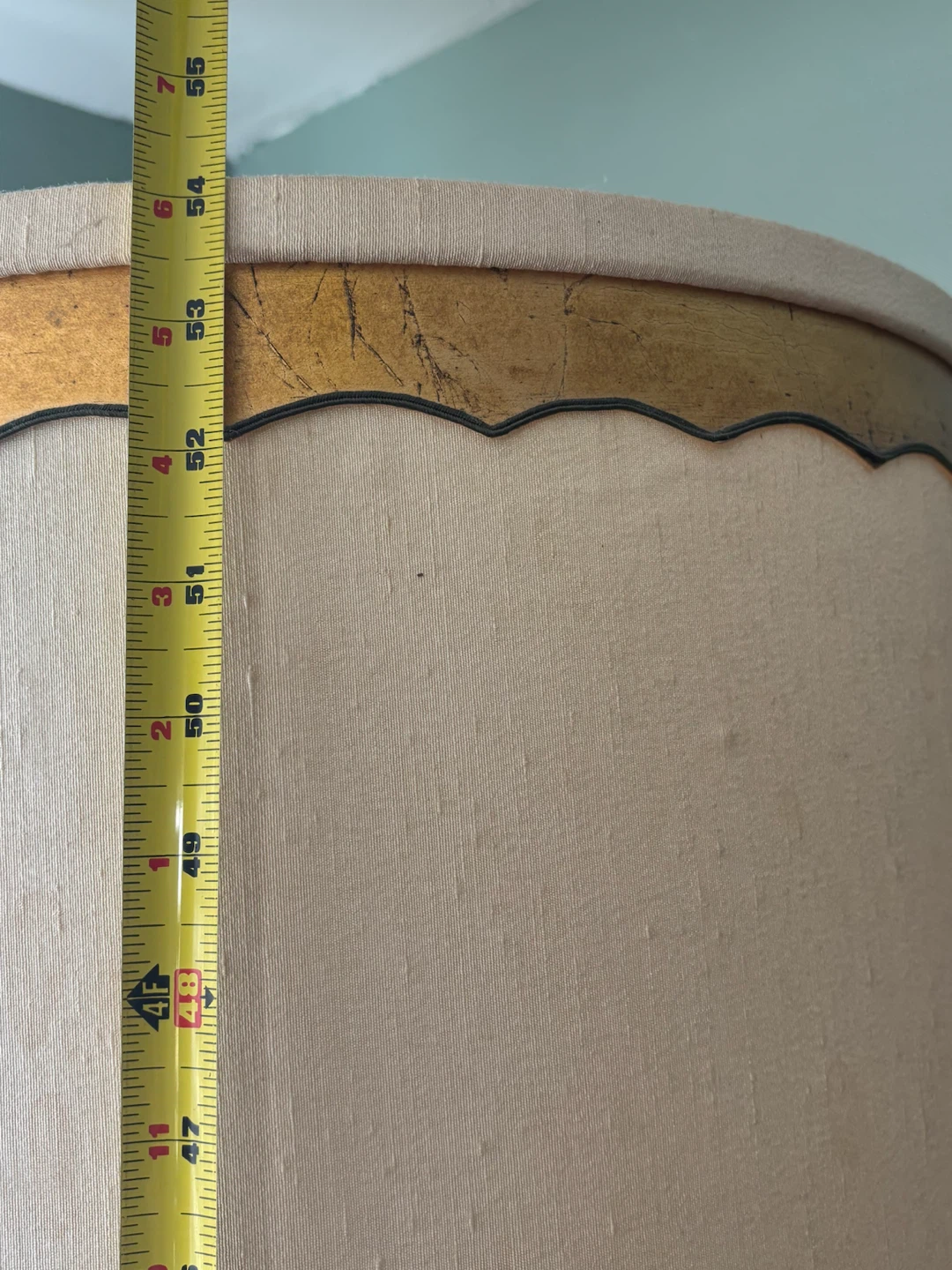Vintage Brass Tone Table Lamp - photo 4