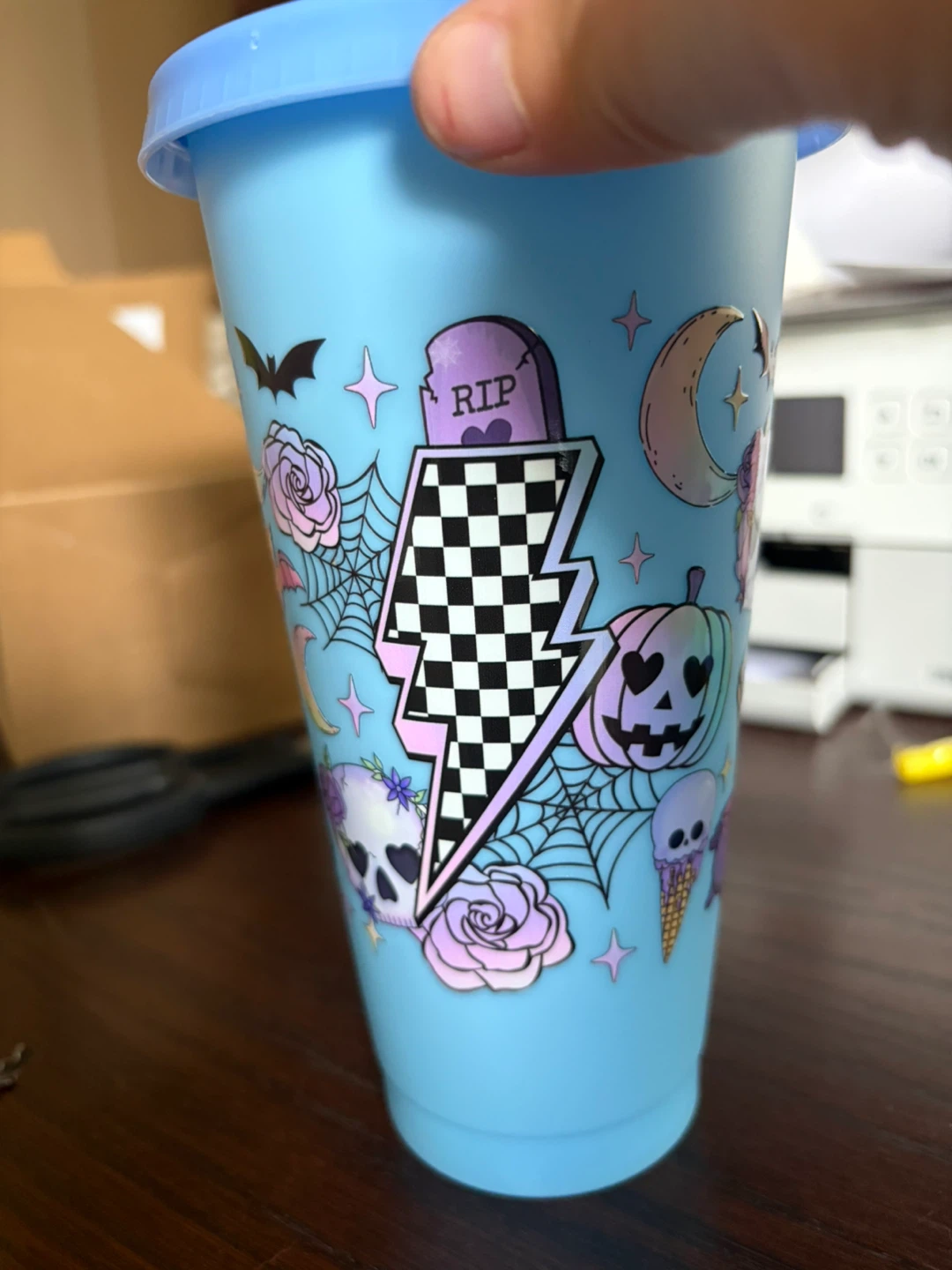 Set of 5 Colour-Changing Spooky Season Cups - photo 2