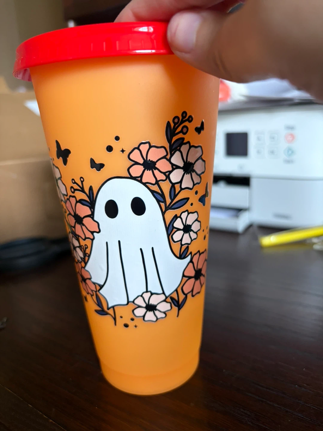 Set of 5 Colour-Changing Spooky Season Cups - photo 4