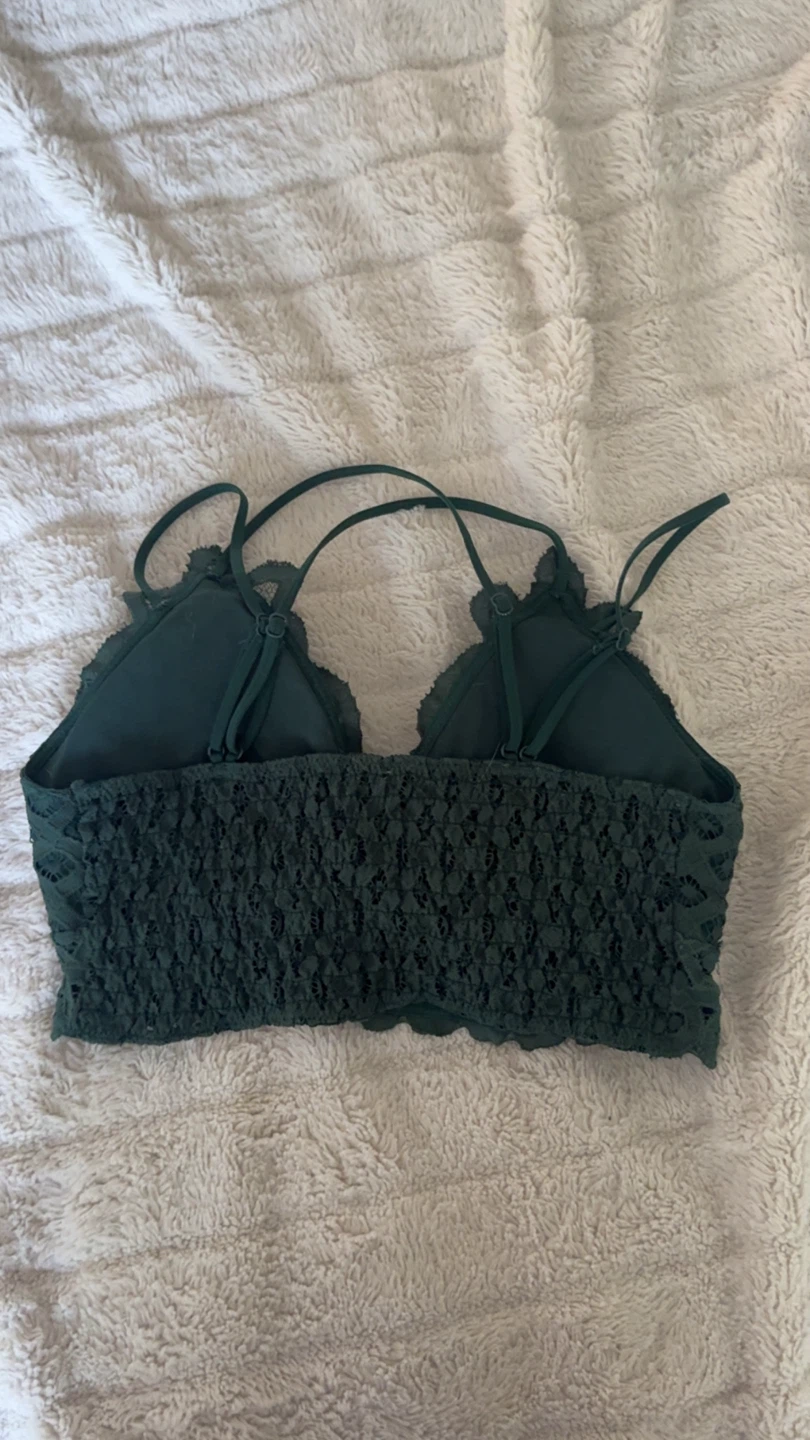 Love On You Bralette Hunter Green - photo 2