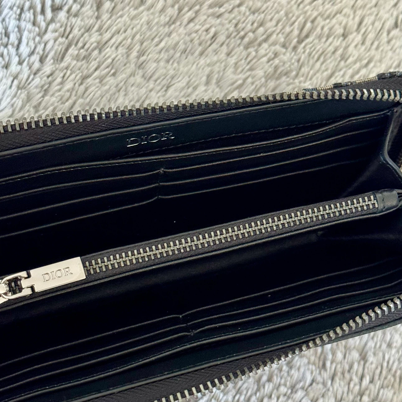 Dior Oblique Long Zip Wallet - photo 5