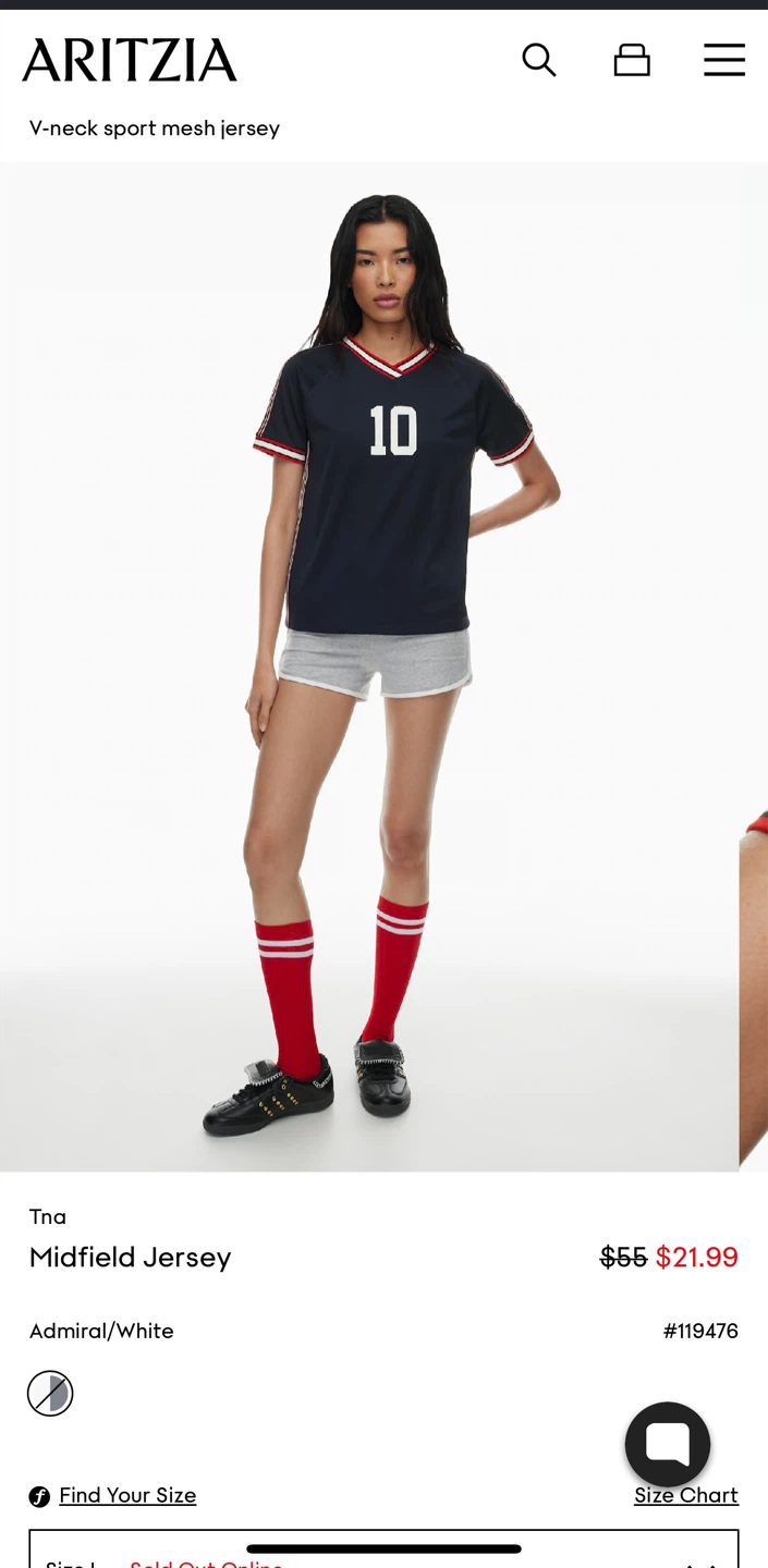 TNA Midfield Jersey - photo 4