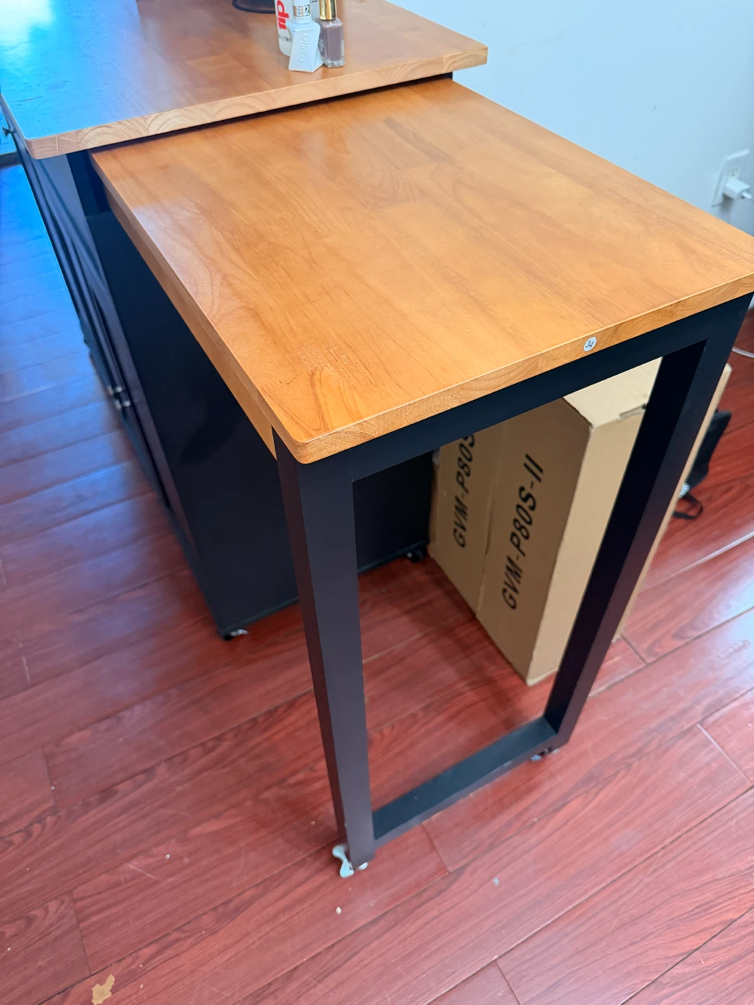 Kitchen Island with Drop Leaf - photo 2