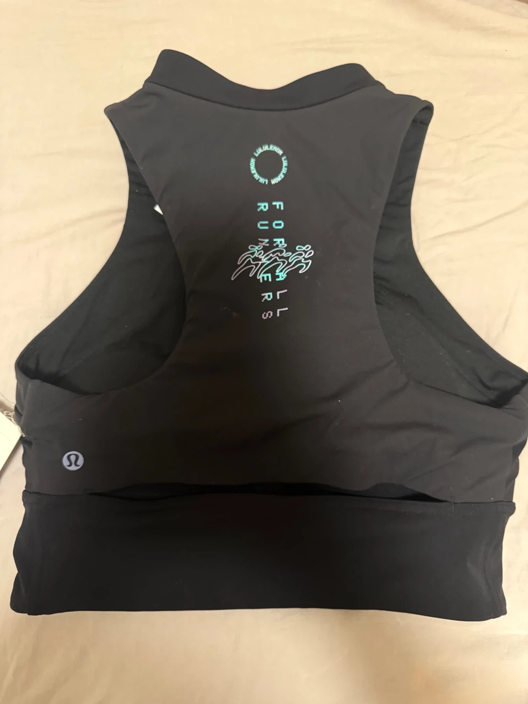 Lululemon Nulux Cropped Half-Zip Track Tank - photo 4