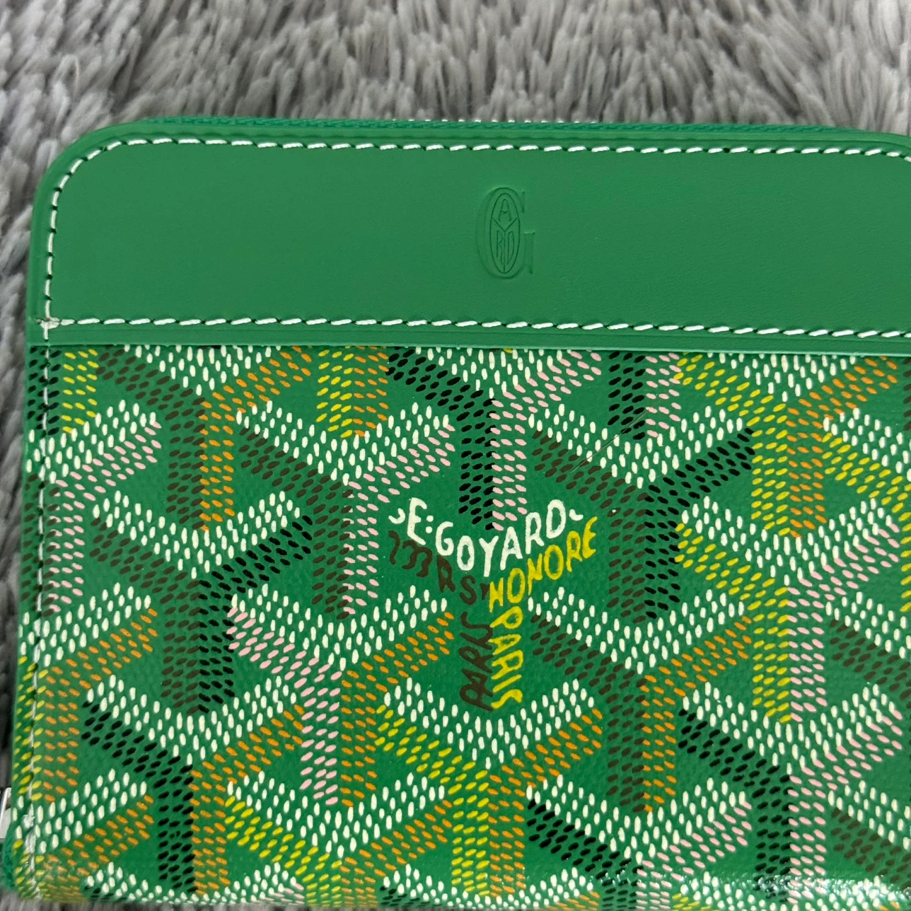Goyard green zip-around wallet - photo 2