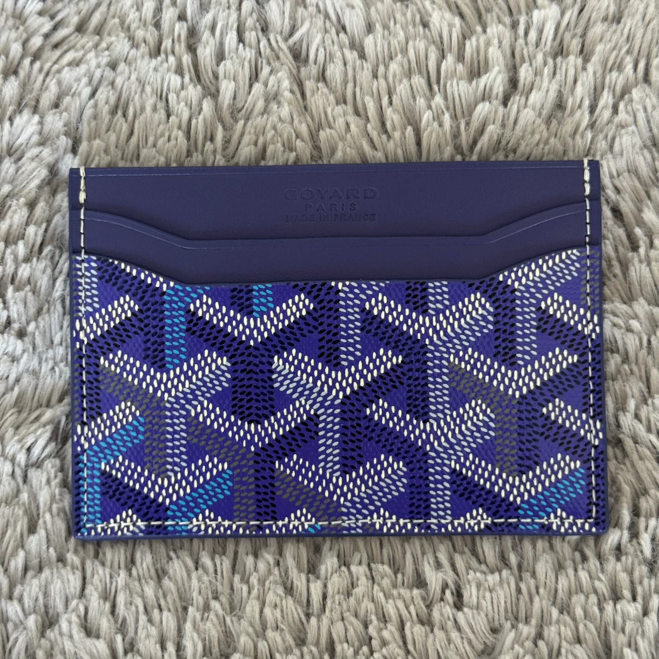 Goyard Saint Sulpice Card Holder - Purple - photo 2